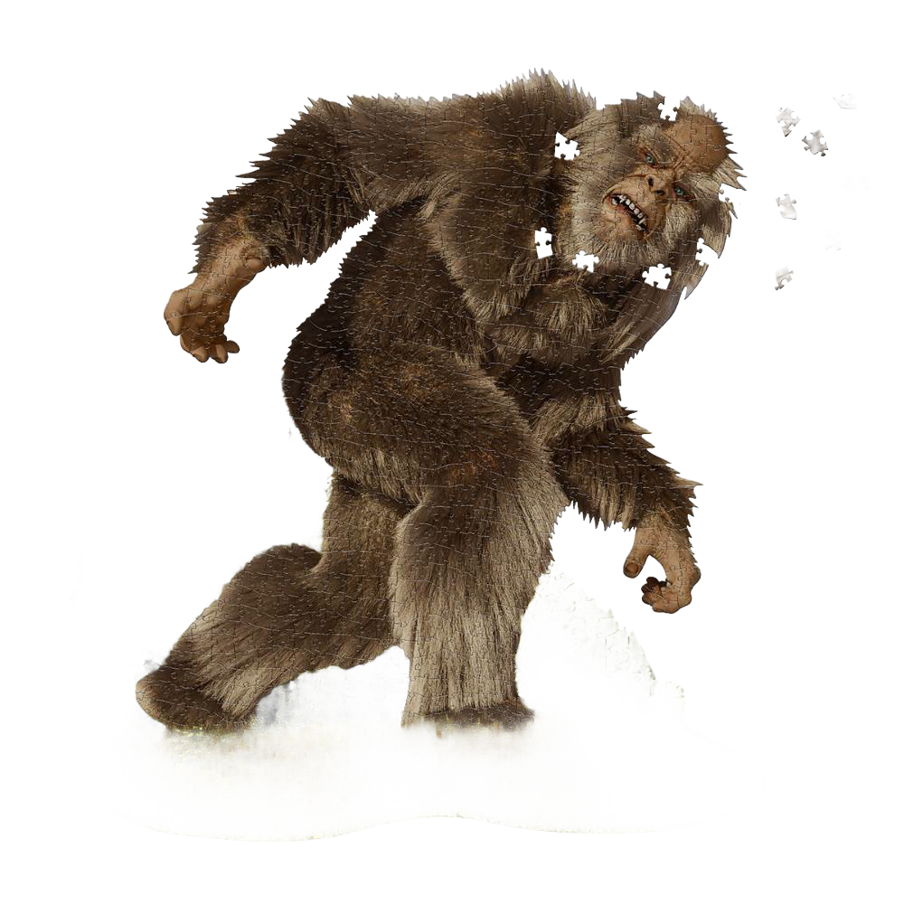 Shaped Jigsaw Puzzle - Sasquatch - 1000pcs