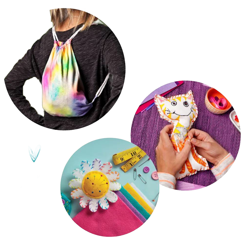 Let's Learn to Sew Craft Kit for Kids