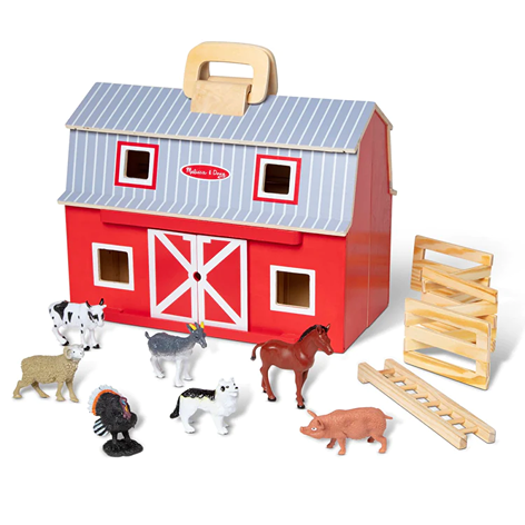 Fold and Go Wooden Barn