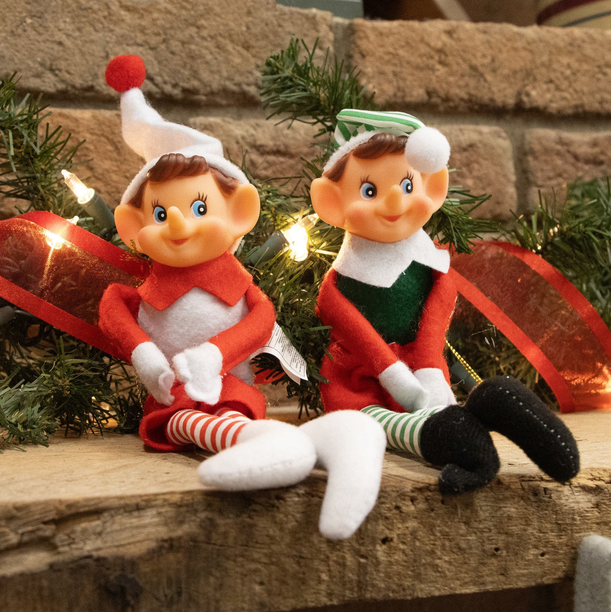 Retro Christmas Elf - Assorted (10")