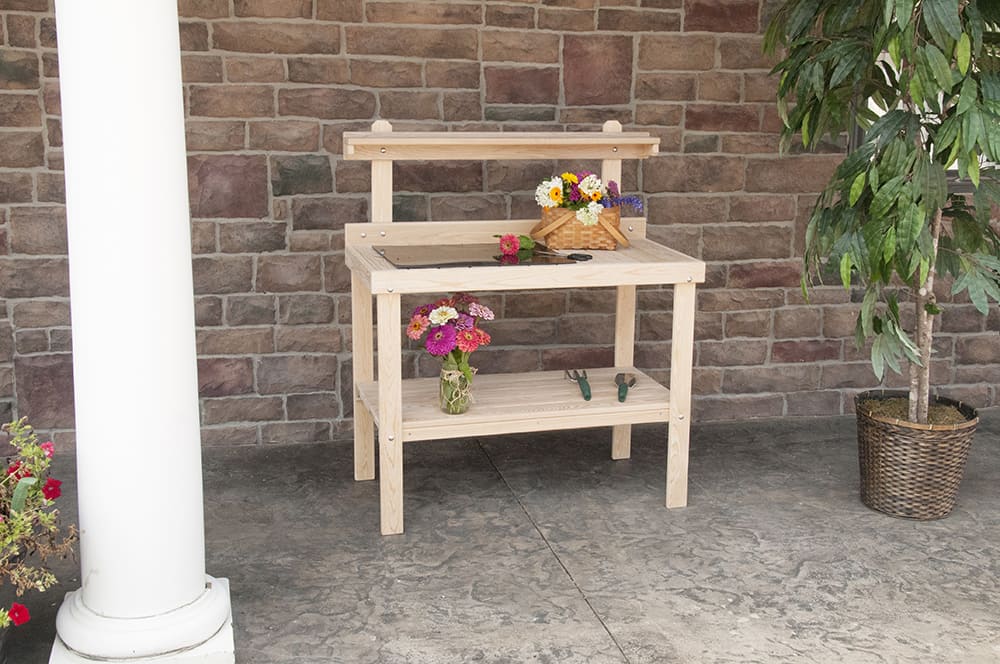 Classic Cypress Garden Table