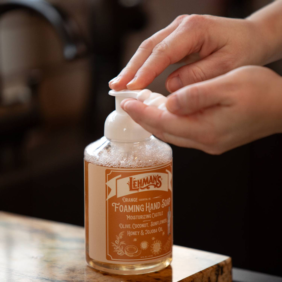 Lehman's Castile Moisturizing Foaming Hand Soap - 16 fl oz