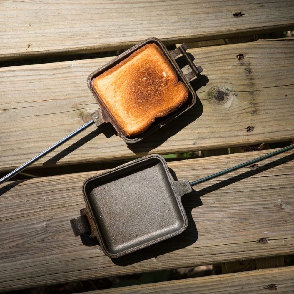 Cast Iron Square Pie Iron