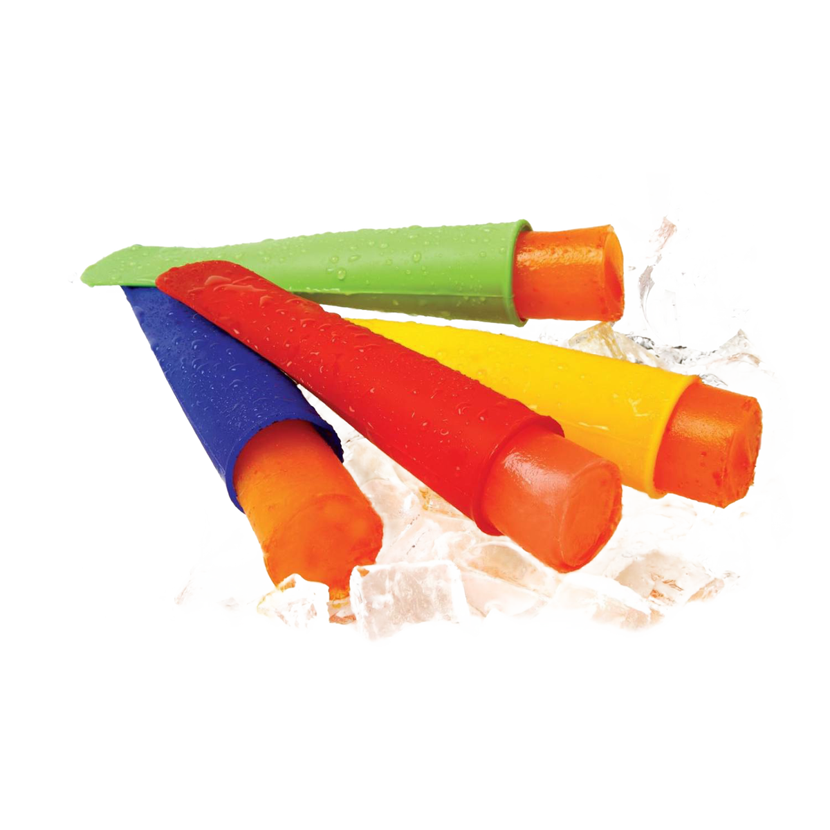 Silicone Ice Pop Makers - Set of 4