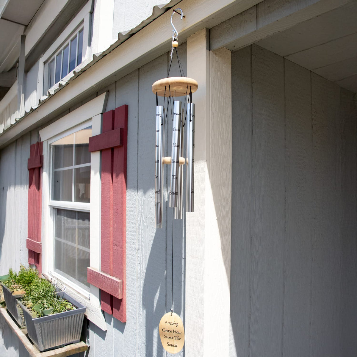 Amazing Grace Hand-Tuned Windchime - 40"