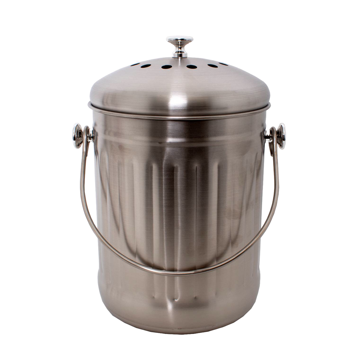 Lehman's Stainless Steel Odor-Free Compost Pail