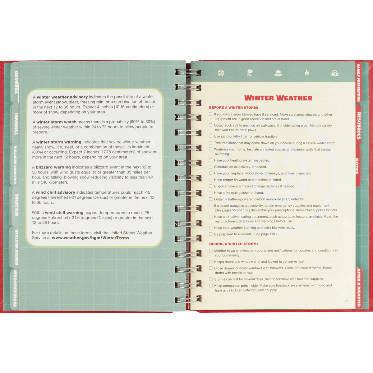 Emergency Preparedness Logbook