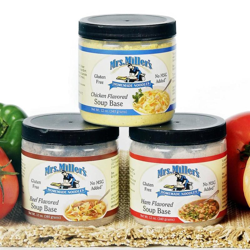Canister of Flavorful Soup Bases - 12 oz