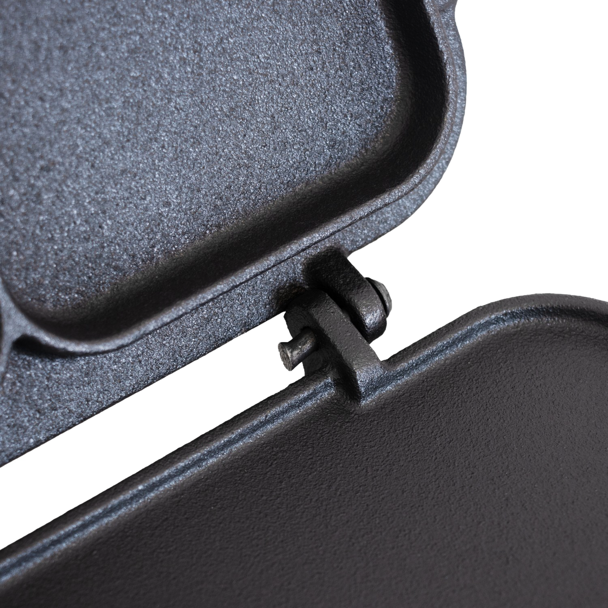 Lehman's Kitchen Family-Size Cast Iron Flip Griddle & Sandwich Press