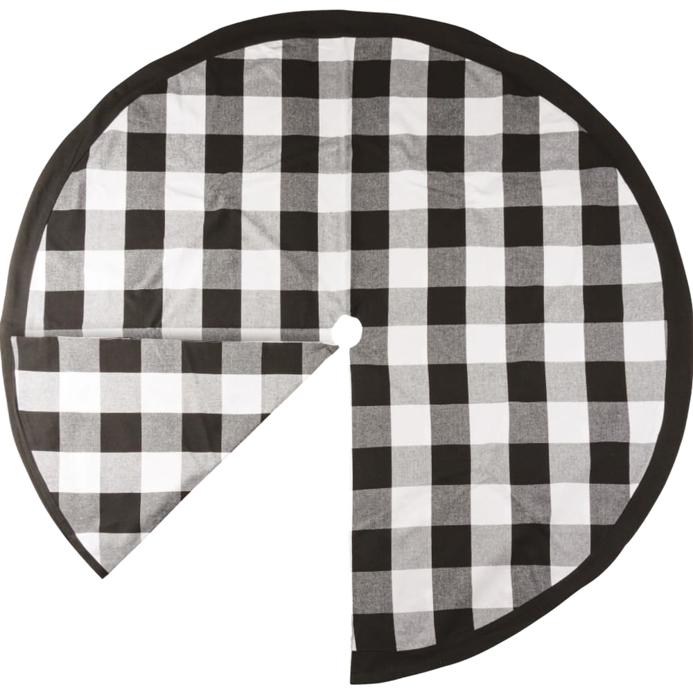 Buffalo Check Christmas Tree Skirt - 52"