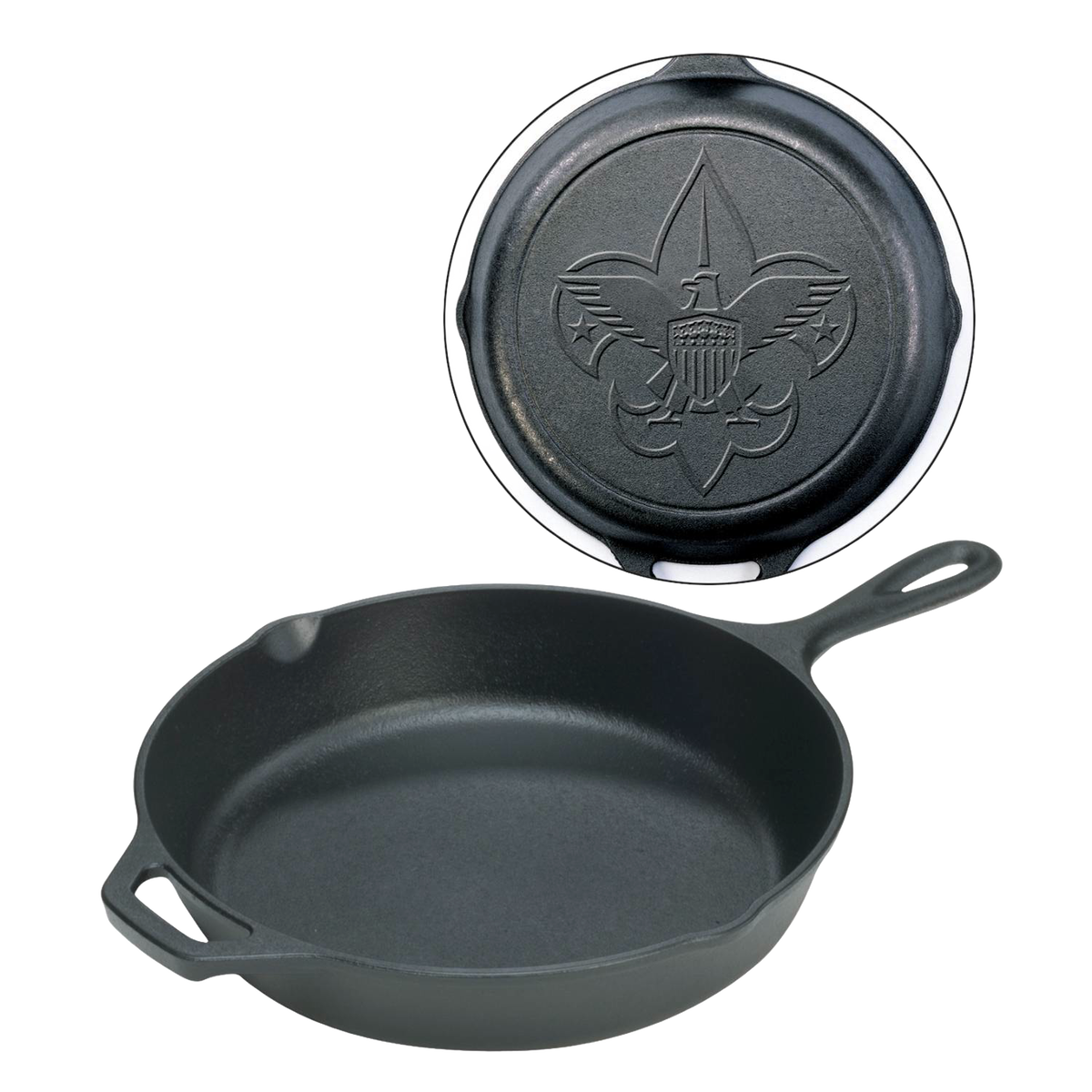 Lodge Cast Iron Boy Scout Skillet - 12 in