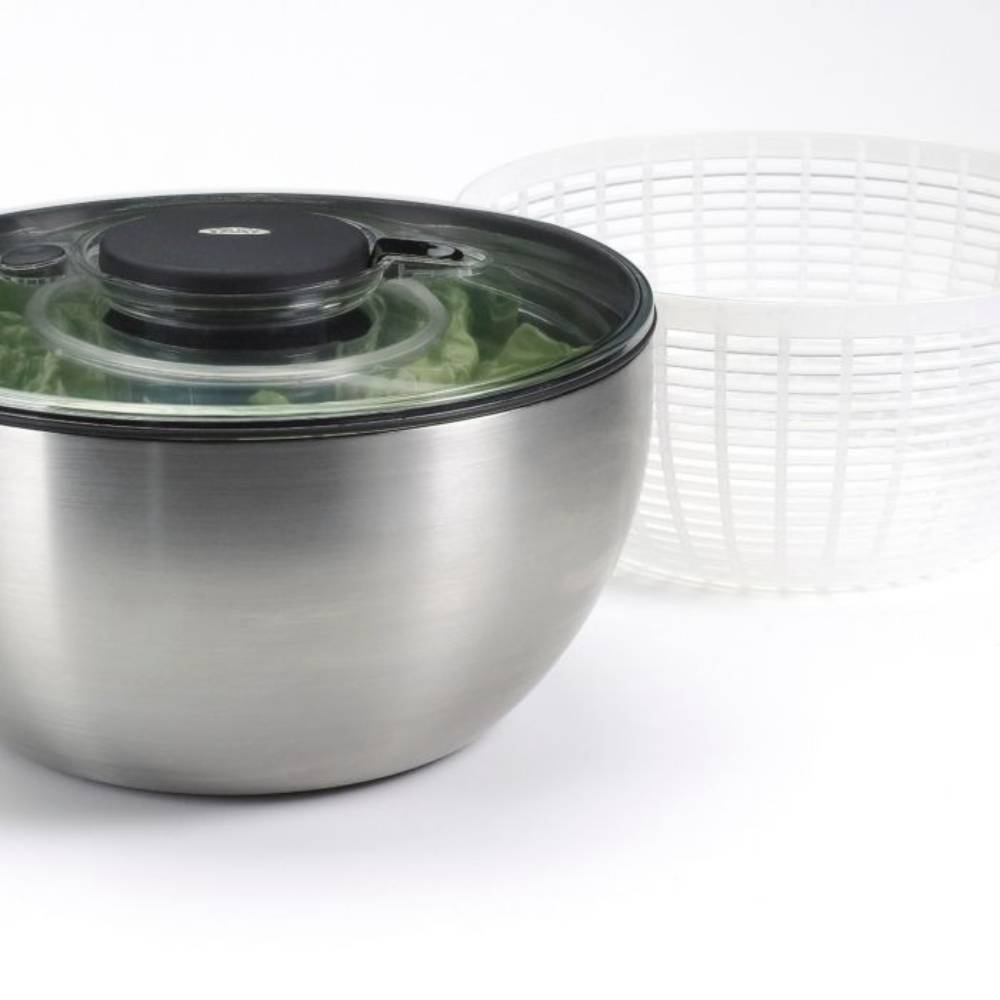 OXO Stainless Steel Salad Spinner