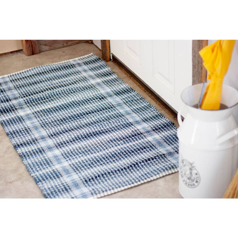 Tough Woven Denim Rug