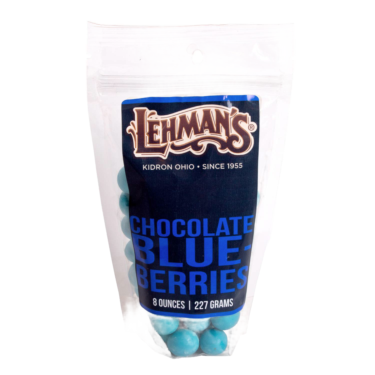 Lehman's Chocolate Covered Blueberries - 8 oz