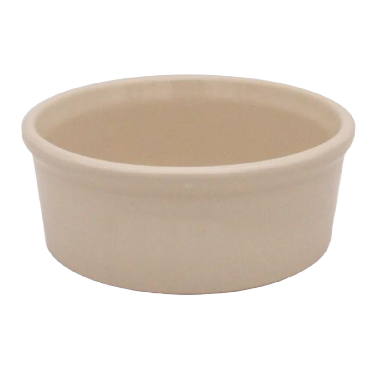 Stoneware Plain Pet Bowl – Large