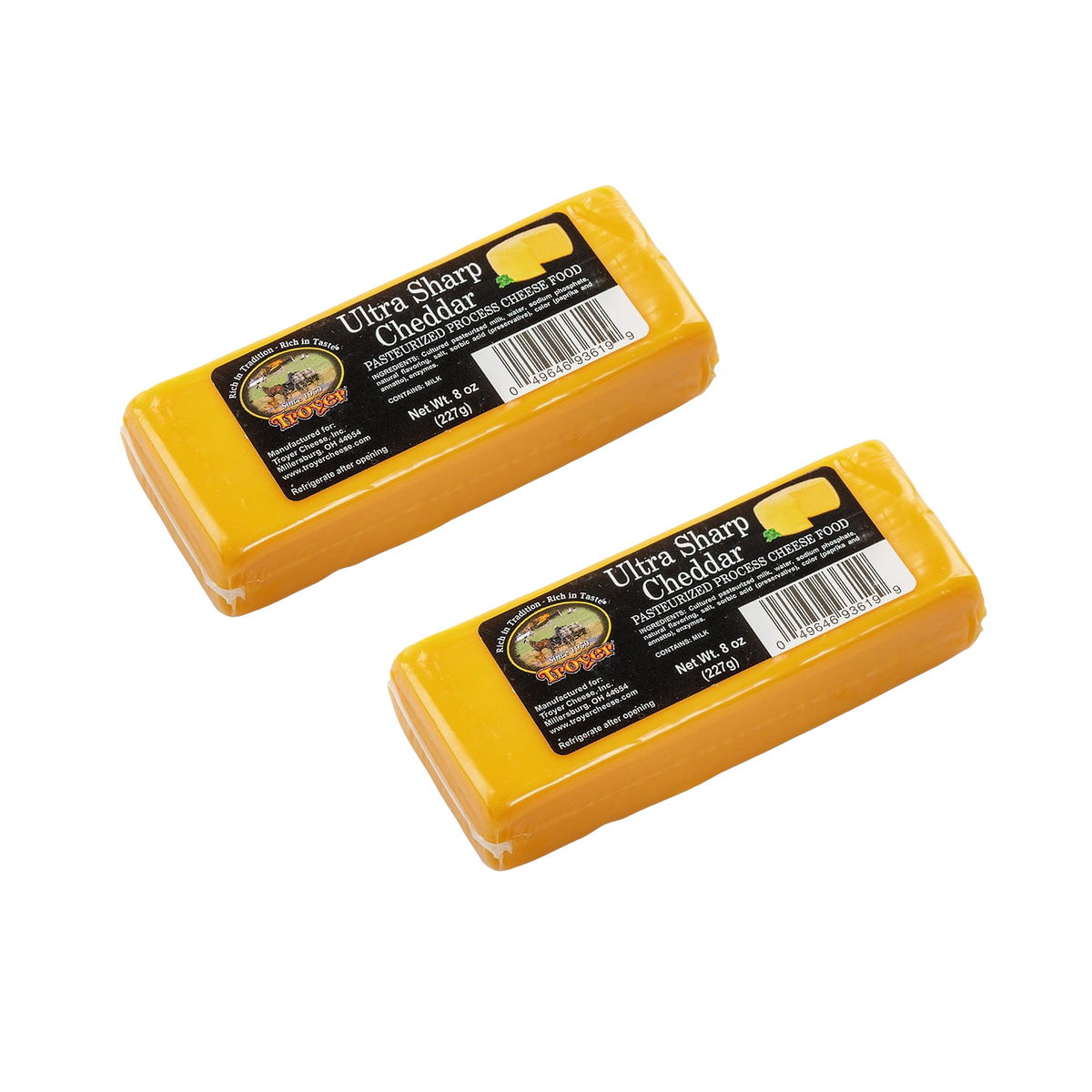 Shelf-Stable Cheese Food - Two 8-oz Packs