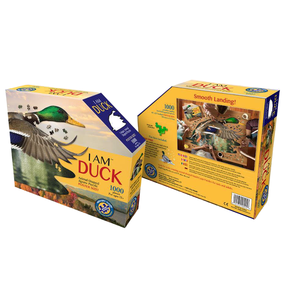 Shaped Jigsaw Puzzle - Duck - 1000pcs