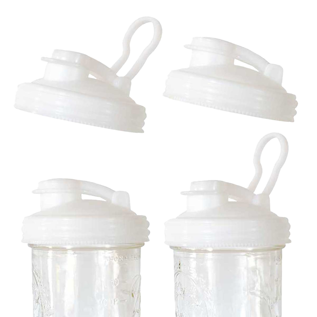 reCAP Mason Jar Pour Lid with Carry Loop - Wide Mouth