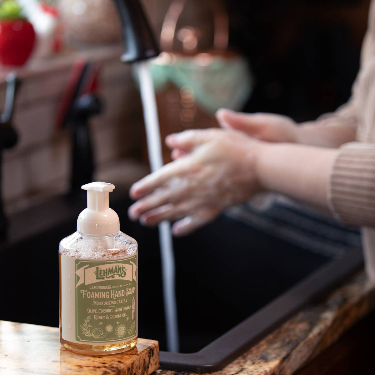 Lehman's Castile Moisturizing Foaming Hand Soap - 16 fl oz