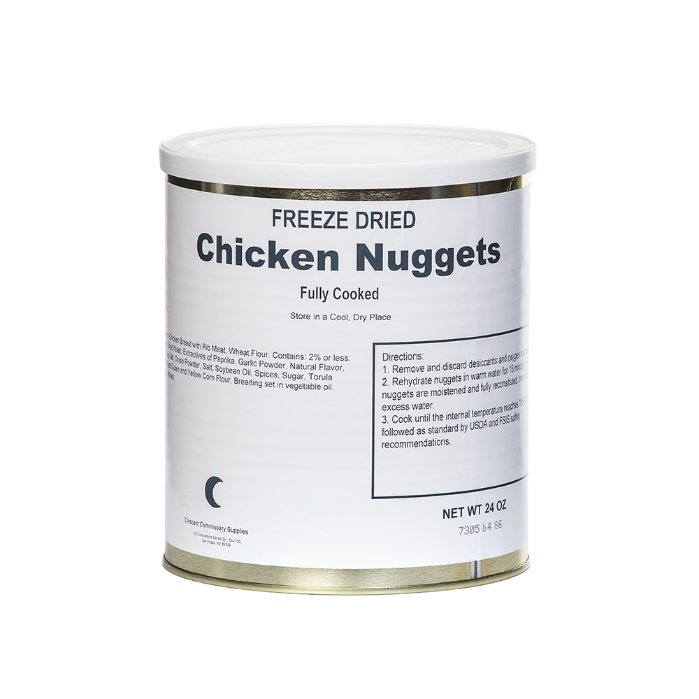 Freeze-Dried Chicken Nuggets
