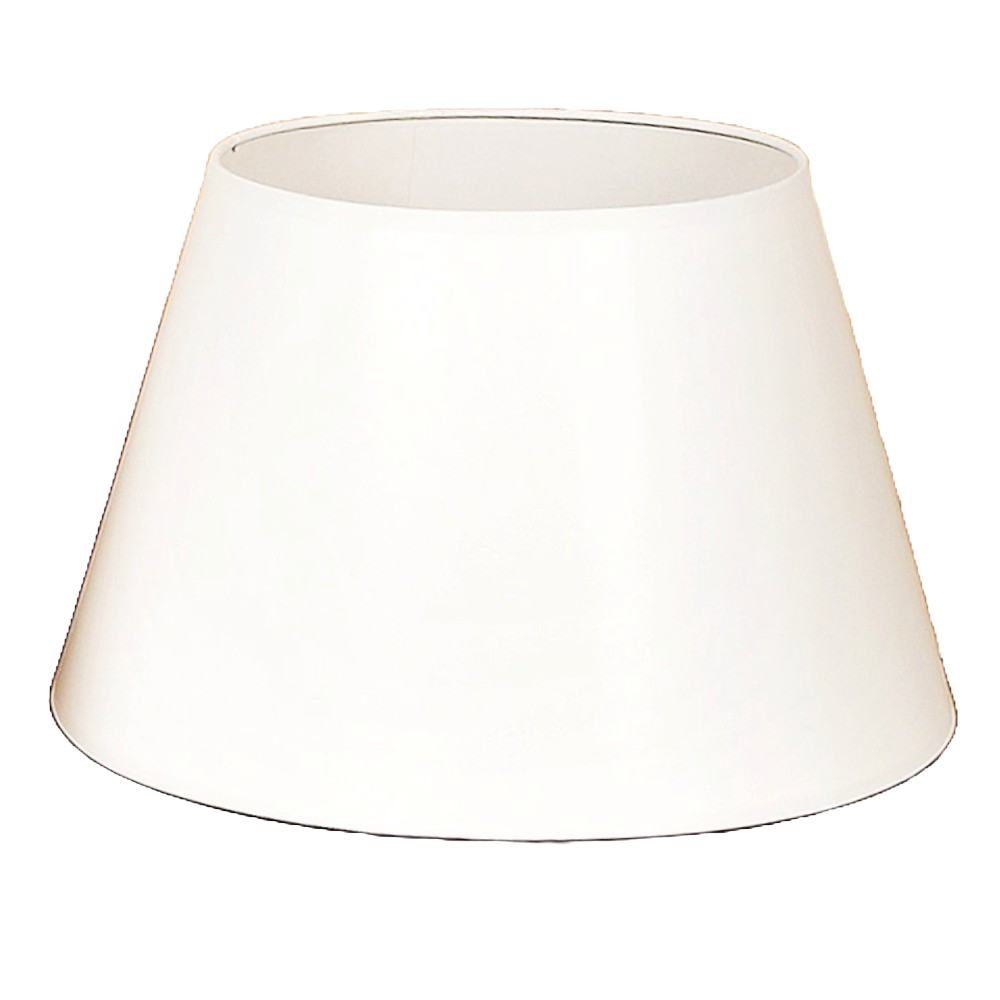 Aladdin White 14" Parchment Oil Lamp Shade
