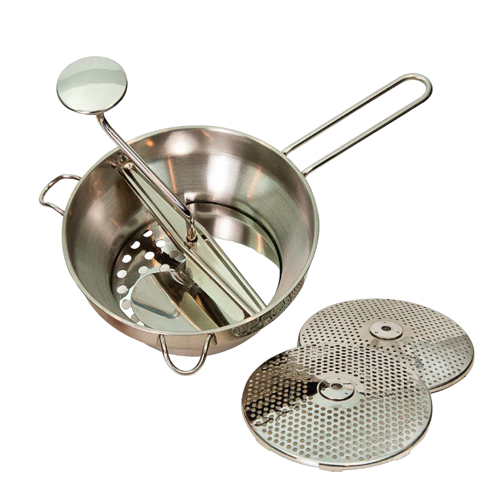 2-Qt Food Mill with 3 Discs