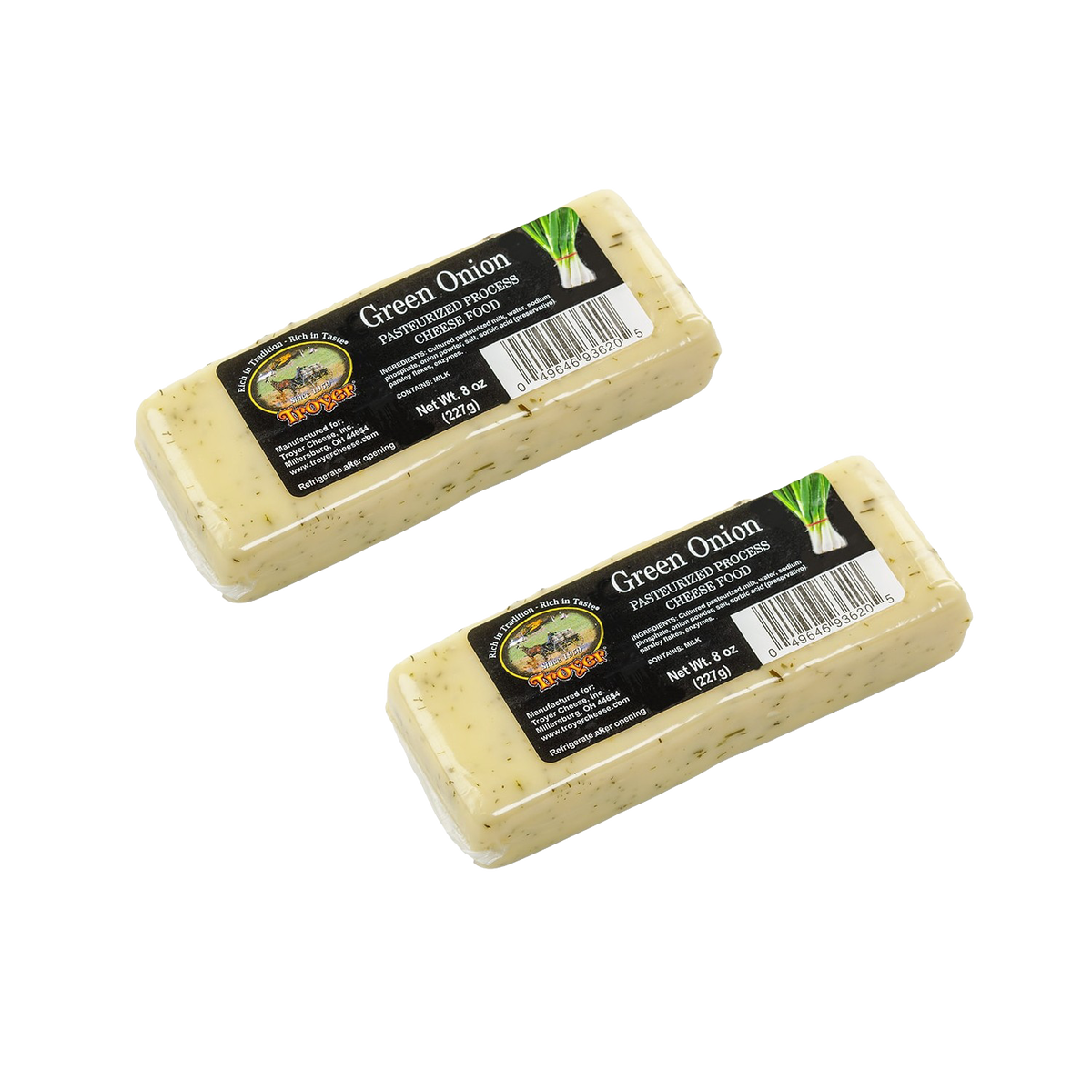 Shelf-Stable Cheese Food - Two 8-oz Packs