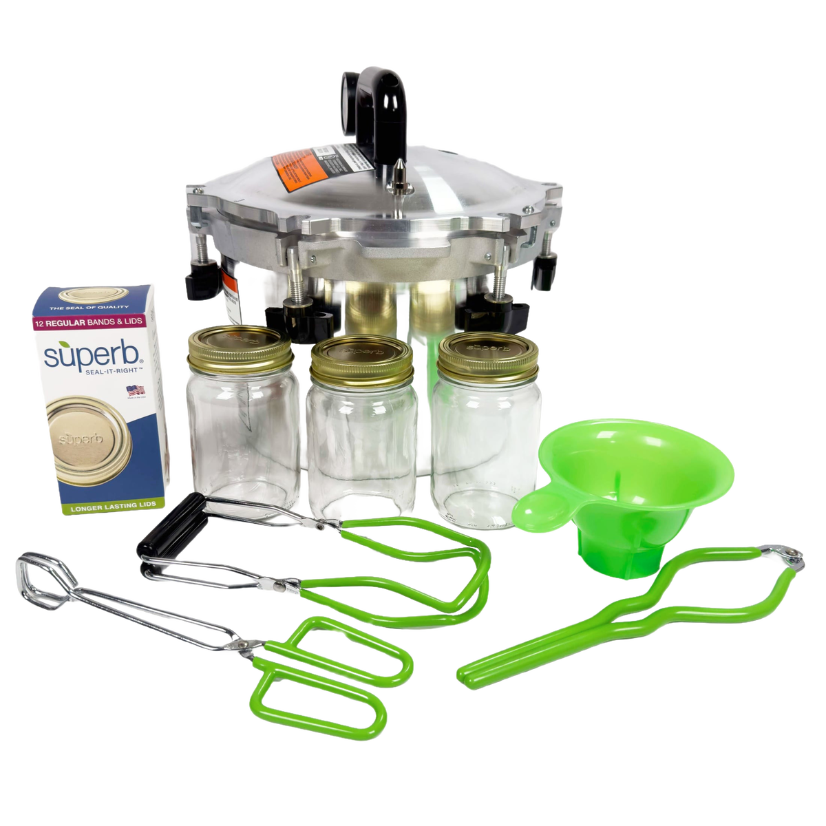 All American 10.5-Qt Pressure Canner Kit