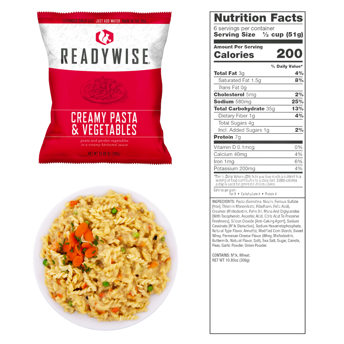 ReadyWise Prepper Pack Emergency Food Bucket (52)