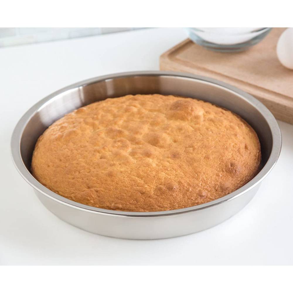 Round Cake Pan 9" - Stainless Steel