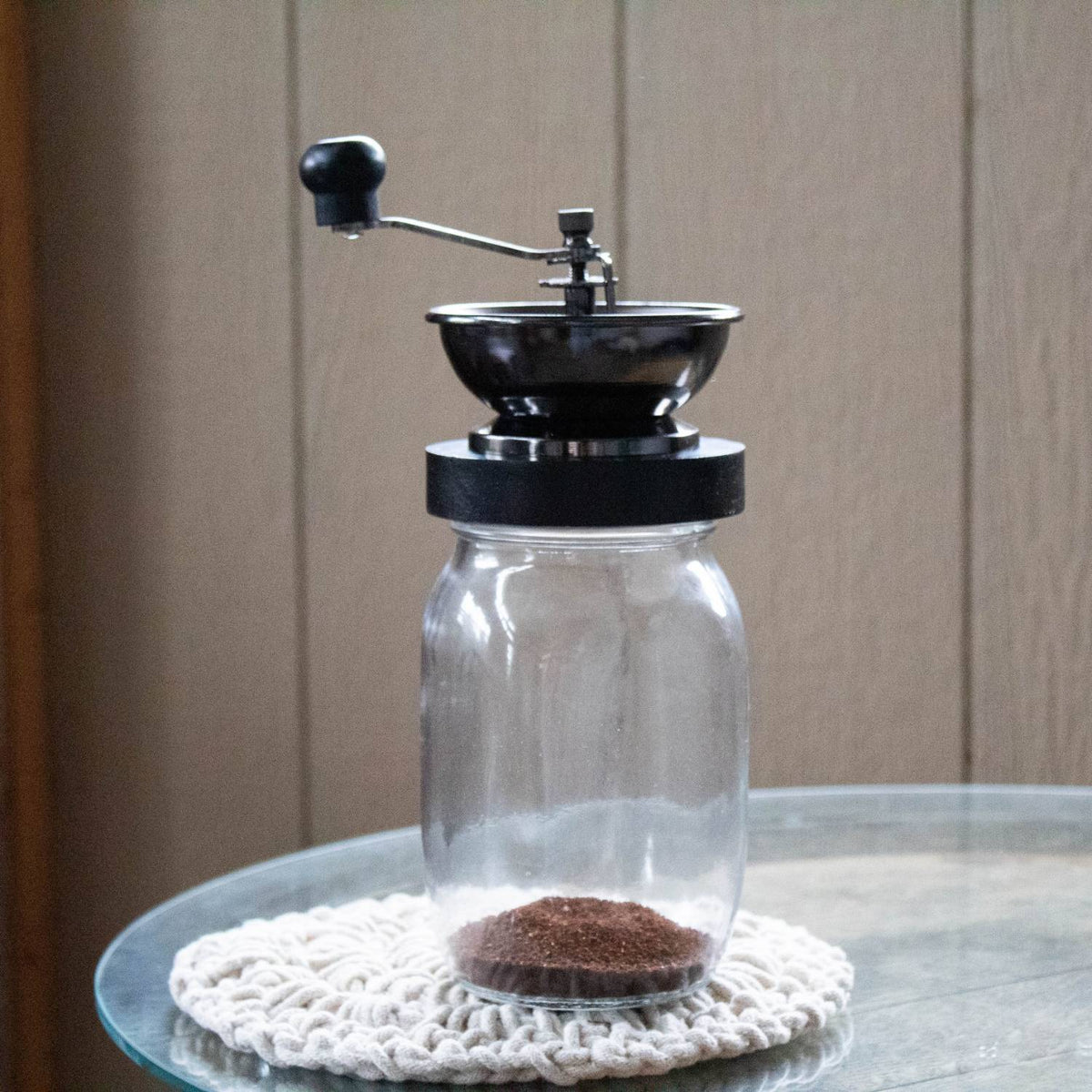 Lehman's Own Mason Jar Coffee Grinder