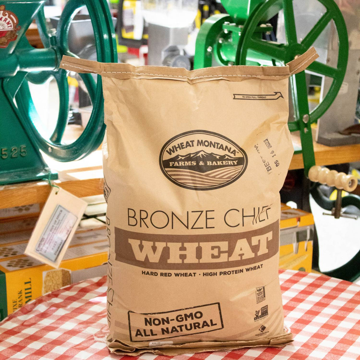 Bronze Chief Hard Red Wheat Berries - 25 lb