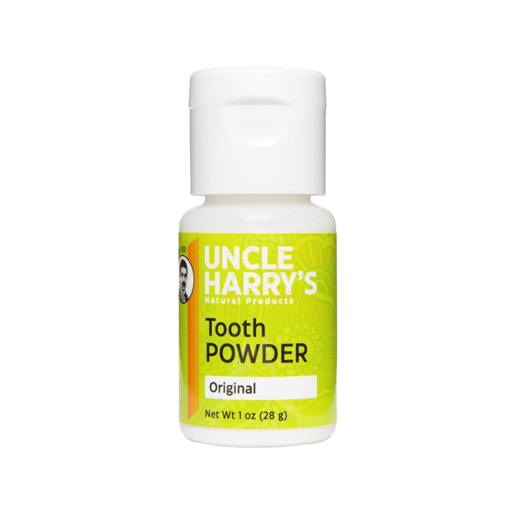 Uncle Harry's Natural Tooth Powder - 2 oz