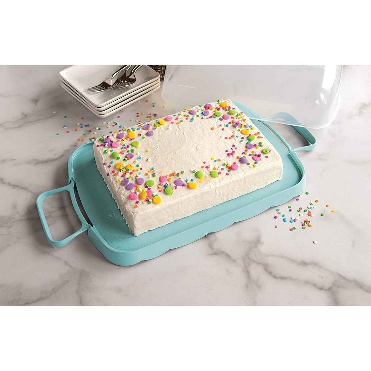 Reversible Cake and Cupcake Carrier