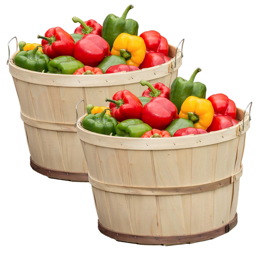 Old-Time Poplar Bushel Baskets