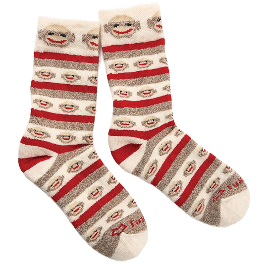 Children's Sock Monkey Socks - Small