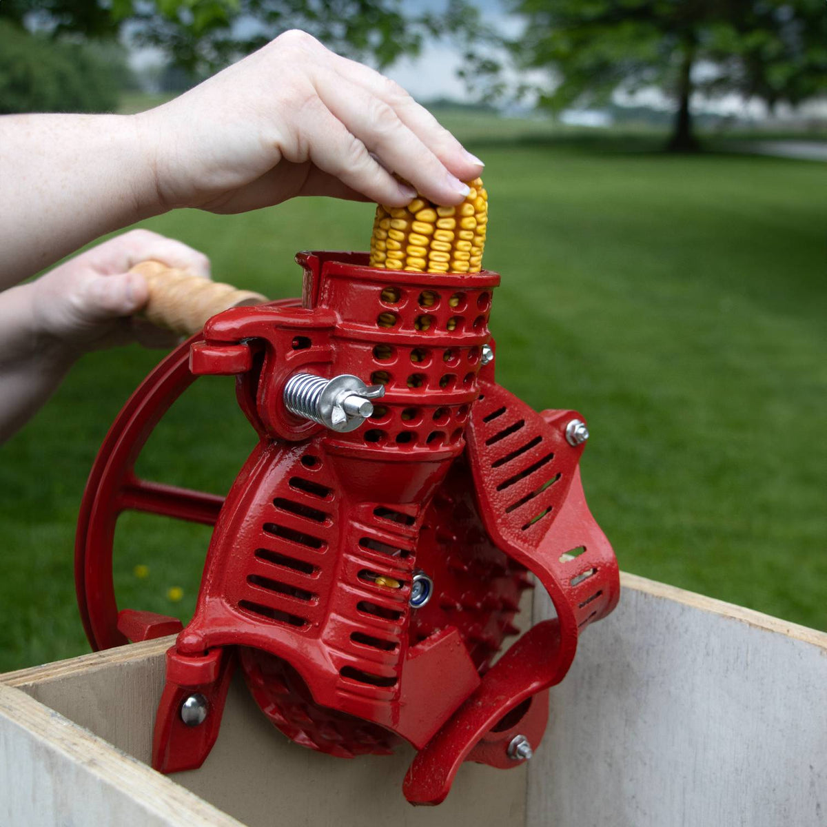 Lehman's Cast Iron Corn Sheller