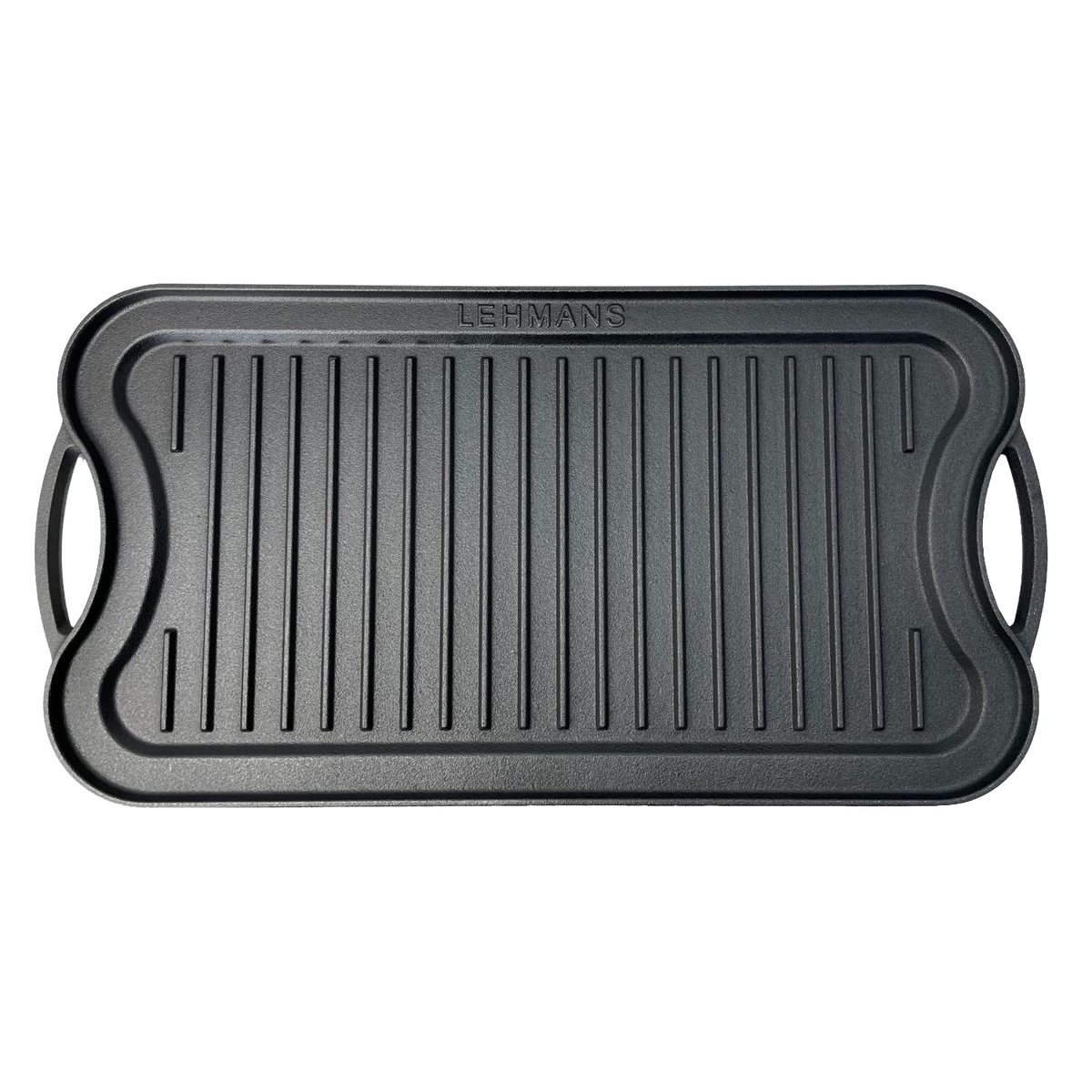 Lehman's Nitrogen Hardened Cast Iron Griddle - 2-Sided