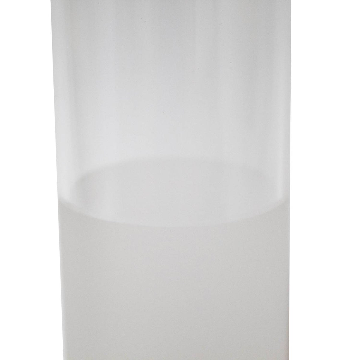 Frosted Oil Lamp Chimney - 2-7/8" base