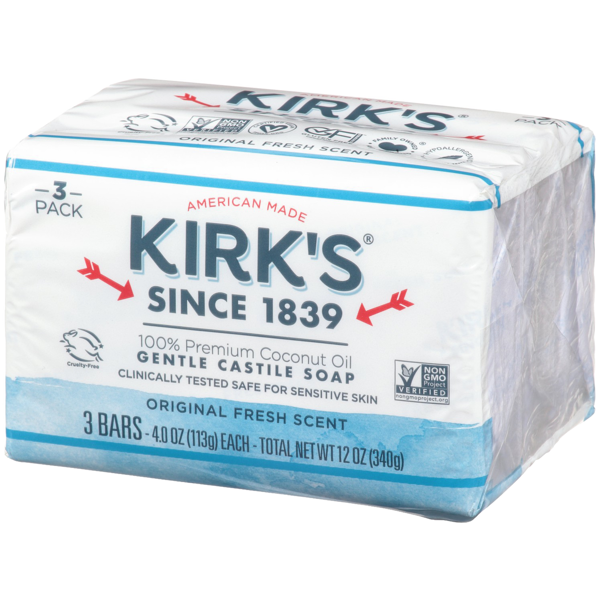 The Original Kirk's Castile Bar Soap