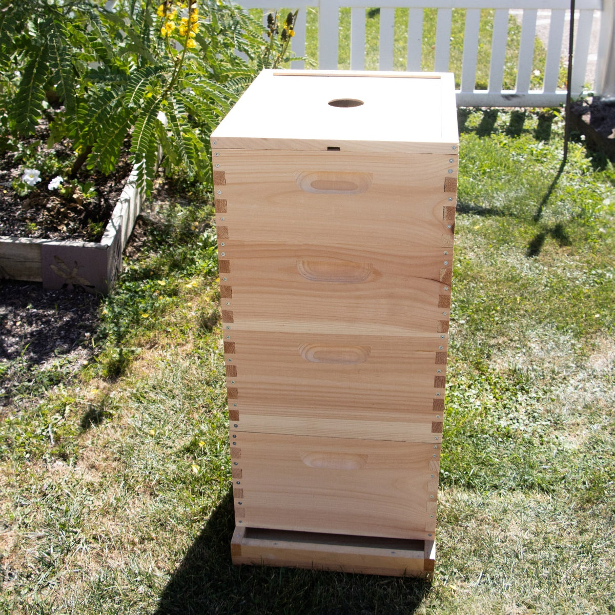 10-Frame Notched Inner Cover for Hive