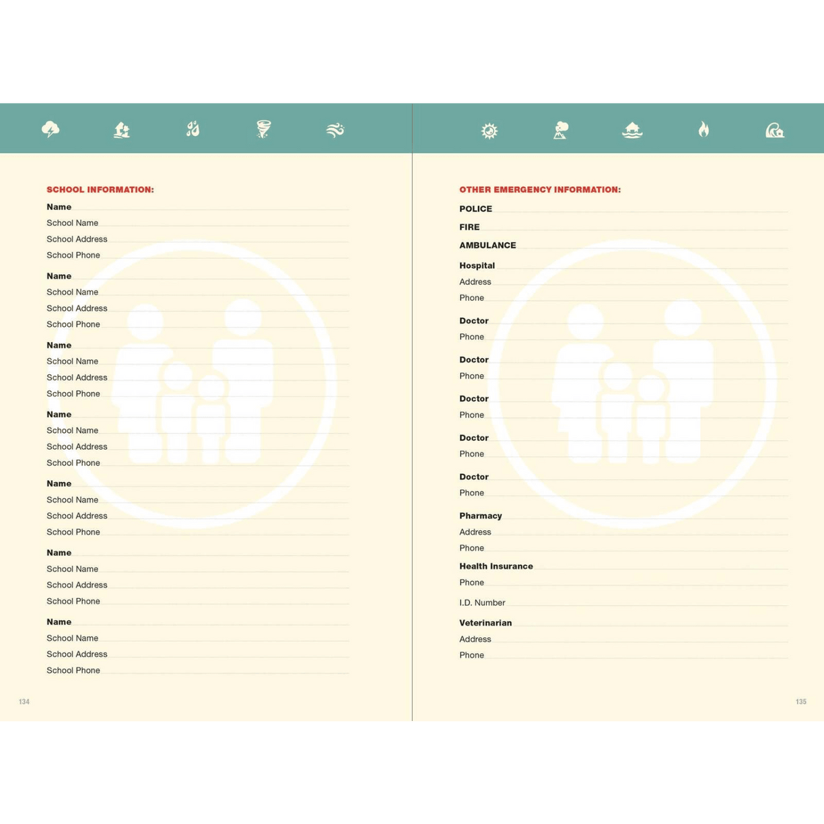 Emergency Preparedness Logbook