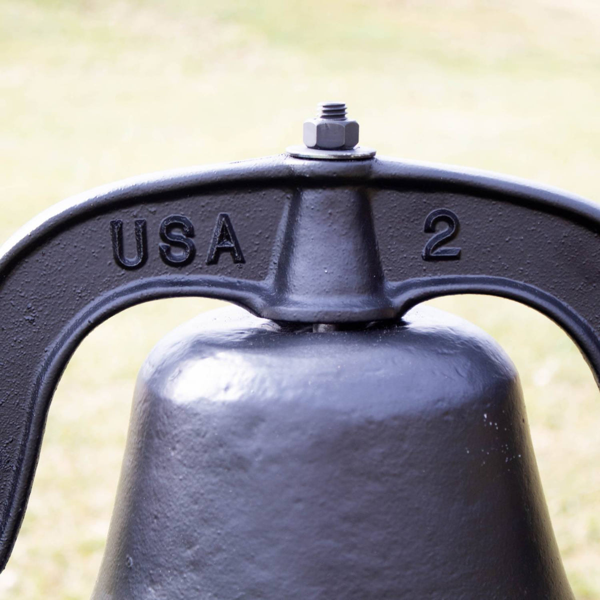 Classic Farm Bell - 14" Cast Aluminum (Amish Made)