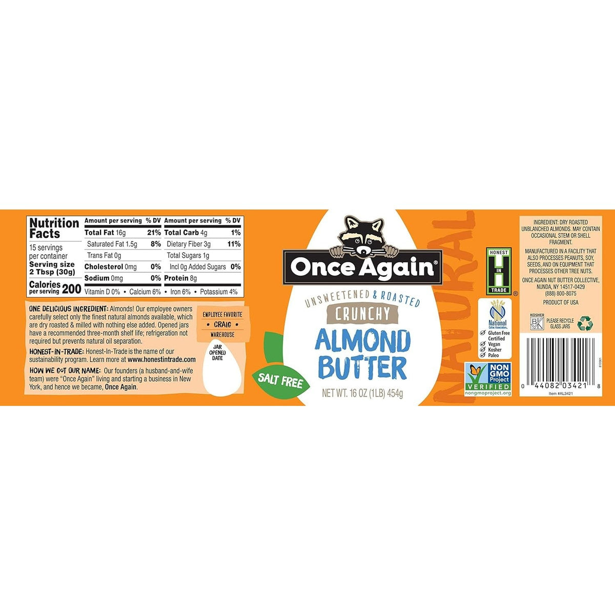 Natural Almond Butters