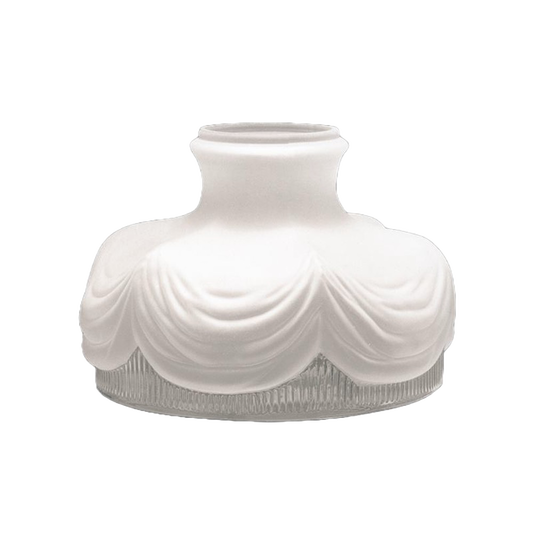 Satin Crystal Coleman Kerosene Lantern Shade