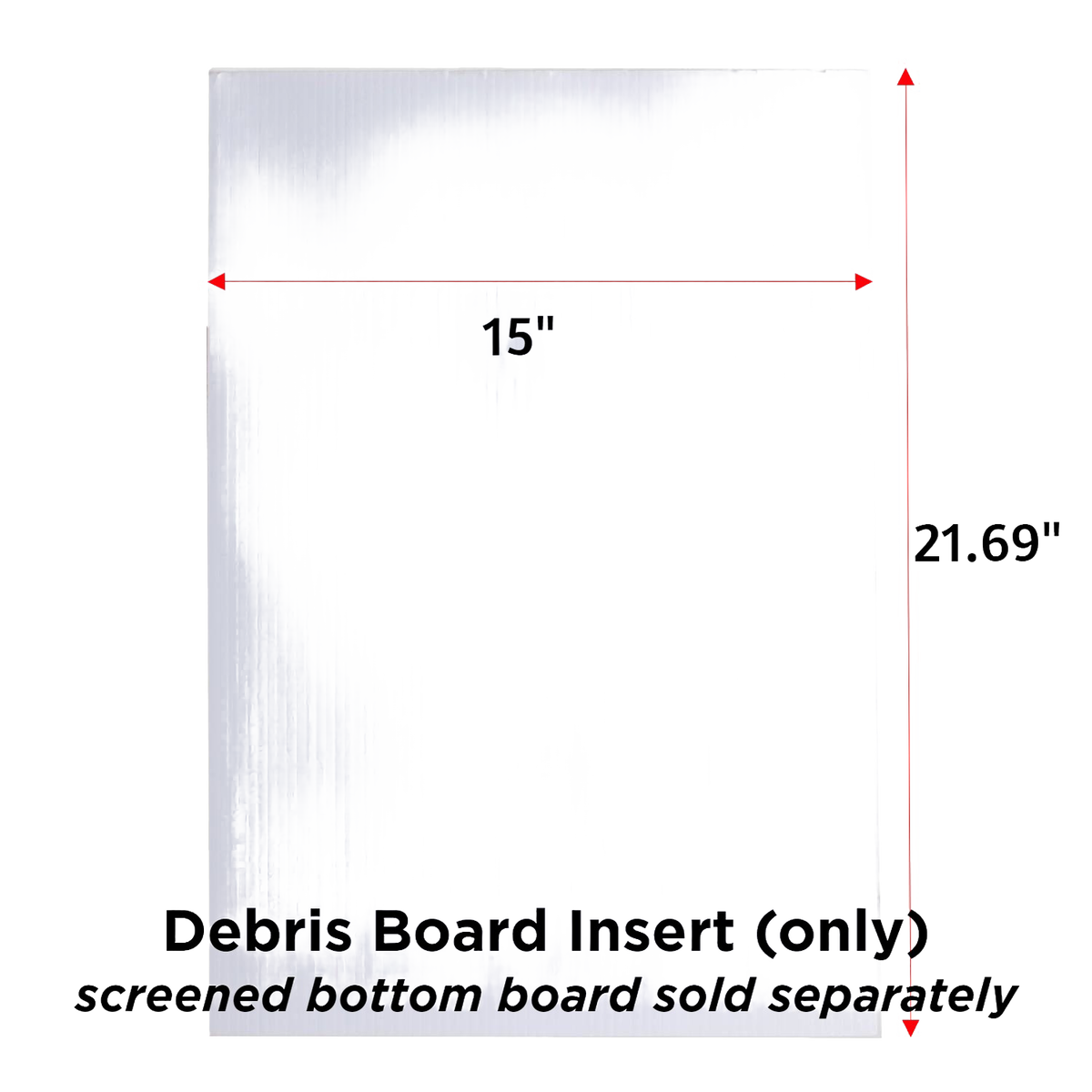 10-Frame Debris Board for Screen Base