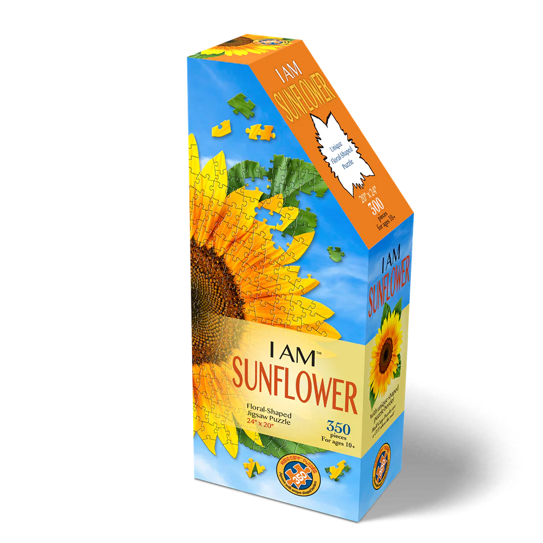 Shaped Jigsaw Puzzle - Sunflower- 350pcs