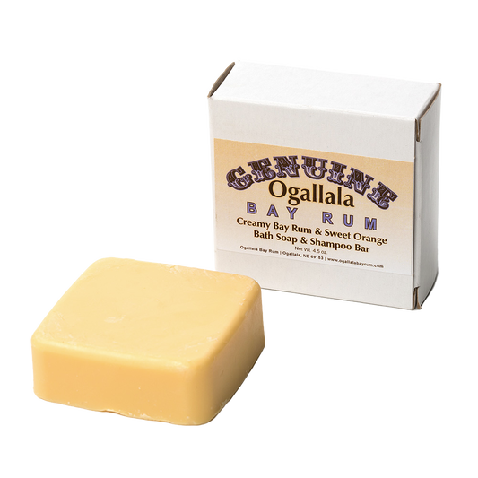 Ogallala Bay Rum Soap - Pack of 2