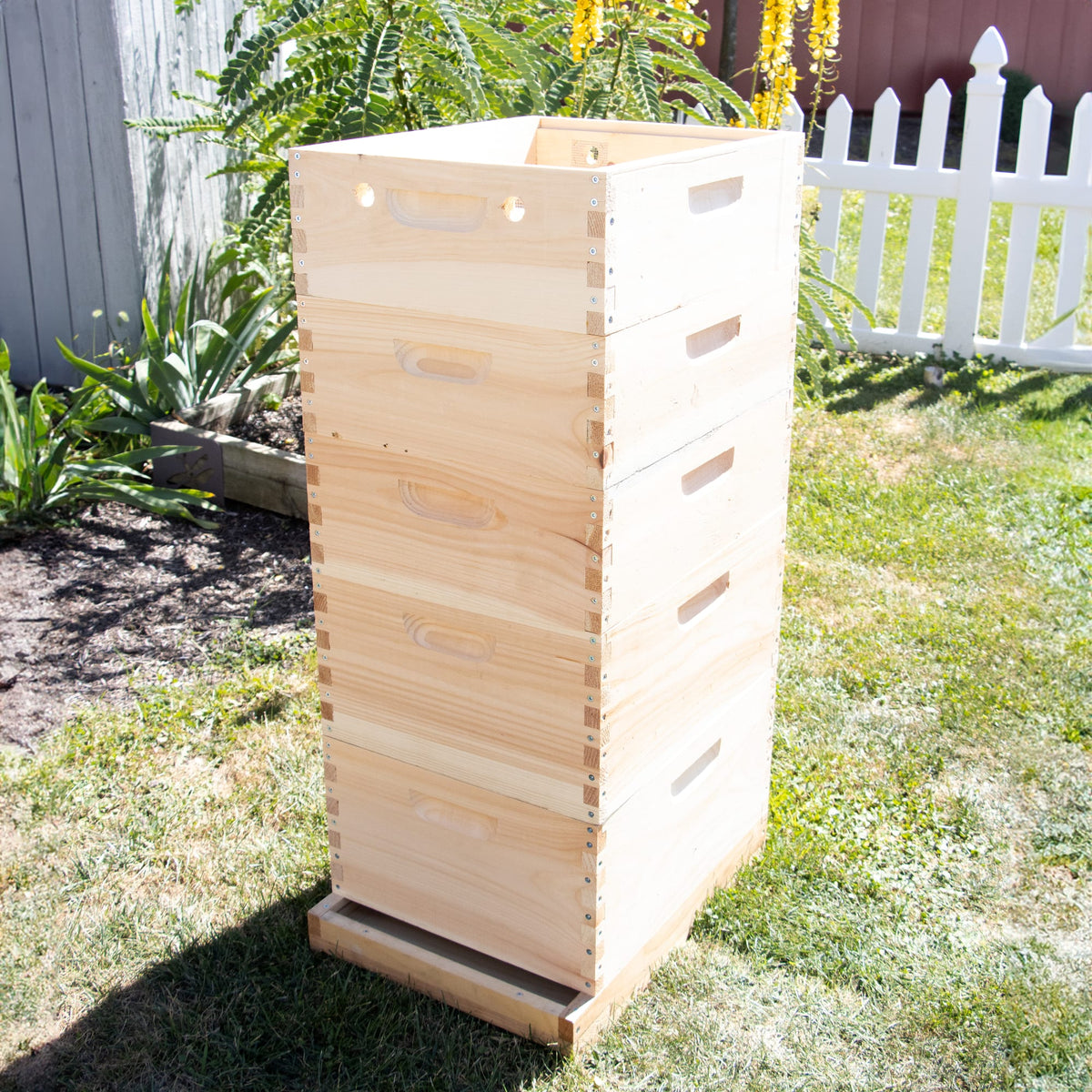 10-Frame Quilt Box Winter Hive Topper