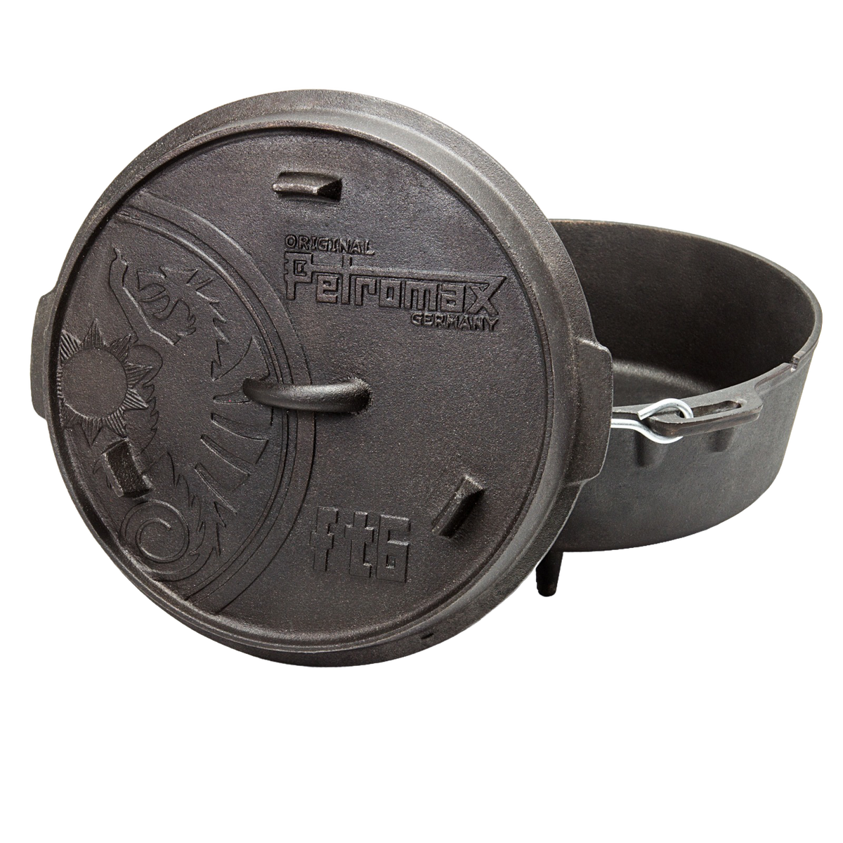 Petromax Cast Iron Dutch Oven with Legs